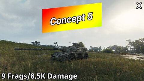 Concept No. 5 (9 Frags/8,5K Damage) | World of Tanks