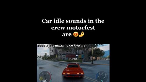 Car Idle Sounds in the crew motorfest are🤌