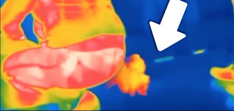 This thermal camera captured the exact moment these people farted 💨