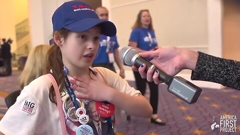 🗽🇺🇸 "There is #Hope for #America!" says this #Little #Patriot #Girl 🗽🇺🇸