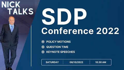SDP Conference 2022 - not too late to go