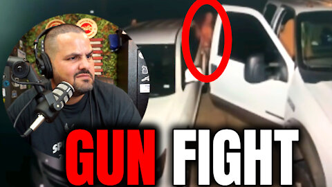 Gun Fight Over a Car Breaking!