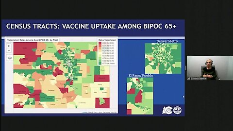 CDPHE officials discuss latest vaccine inequity data, updates on clinics