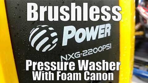 POWER 2200 PSI 1.76 GPM Electric Pressure Washer Review Model # NXG 2200