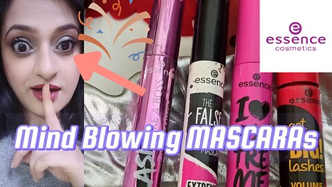 The ONLY Mascaras Worth THE HYPE | 4 of the BEST Mascaras from Essence Cosmetics