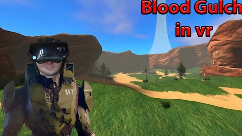 Halo Blood Gulch in VR (Pavlov Vr Mod)
