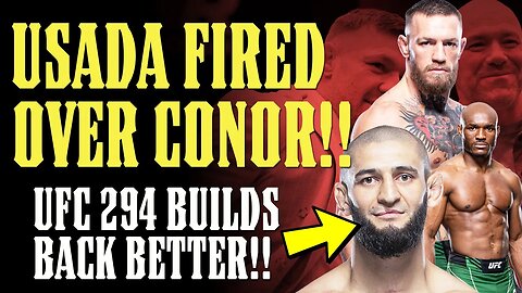Dana FIRES USADA as Conor McGregor DRAMA Escalates & UFC 294 MELTS DOWN then BUILDS BACK BETTER!!