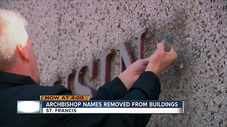 Milwaukee Archdiocese removes names from buildings