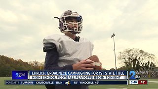 Ehrlich, Broadneck campaigning for first state title