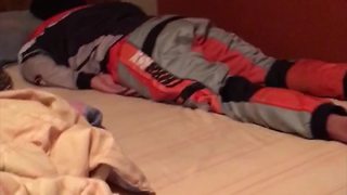 Sleeping Teen Boy Gets Woken By A Chainsaw