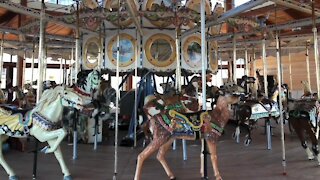 What's going on with the Buffalo Heritage Carousel at Canalside?