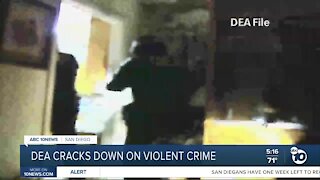 DEA cracks down on violent crime