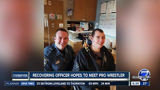 Recovering officer hopes to meet John Cena