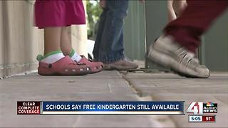 Kansas schools to offer free full-day kindergarten