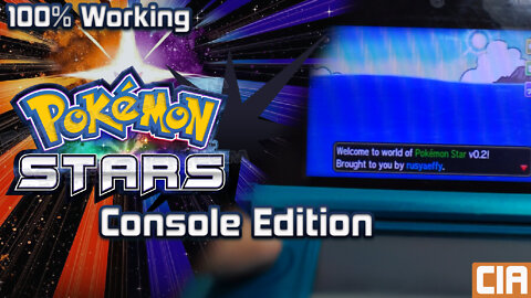 Pokemon Star - Console Edition - 100% Working on Nintendo 3DS, Pokemoner tested on the Nintendo 3DS