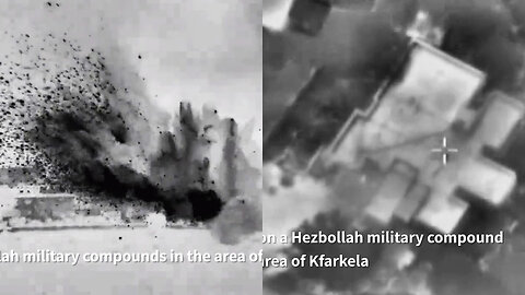 WATCH: Israeli Air Force Destroys Hezbollah Terrorist Targets In Lebanon After Iran Attack