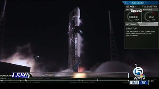 SpaceX launches rocket from Cape Canaveral