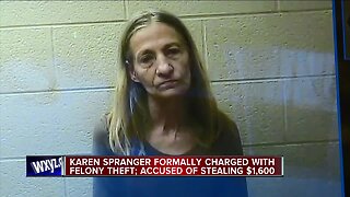 Karen Spranger formally charged with felony theft; accused of stealing $1,600