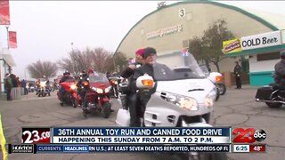 36th Annual Bakersfield Toy Run and Canned Food Drive