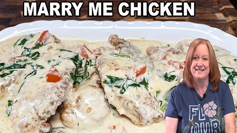 MARRY ME CHICKEN, A delicious creamy chicken dinner idea