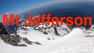 Climbing Oregon's Mt Jefferson Alone