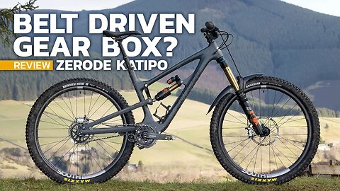 Zerode Katipo Review - Enduro Bike With A Gearbox and Belt Drive! #loamwolf #mtb #zerodebikes
