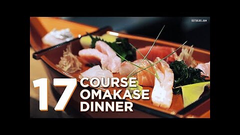 17 Course Omakase Dinner at Teppei Restaurant