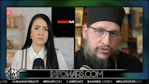 Maria Zeee & Fr. Peter Heers on Infowars - WW3 & The Prophecies of the Saints