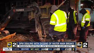 Water main breaks continue to affect city, county