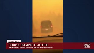 Group escapes close call with Flag Fire near Kingman