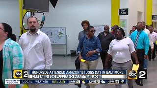 Amazon holds job fair in Baltimore