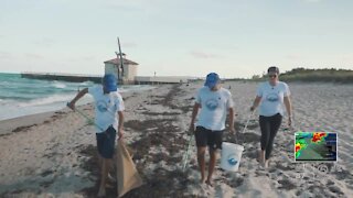 South Florida man frustrated with plastic pollution along beaches