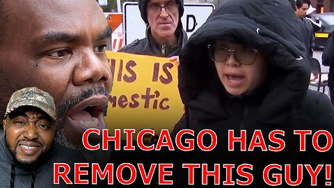 Woke Mayor Brandon Johnson CONDEMNS Illegal Immigrant Protest BUT SILENT On VIOLENT Teen Takeovers!