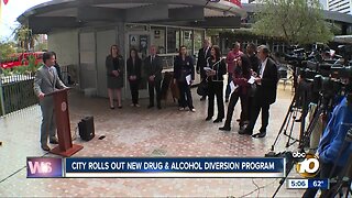 San Diego rolls out drug, alcohol diversion program