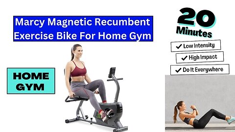Achieve Peak Fitness at Home: Top 10 Benefits of the Marcy Magnetic Recumbent Exercise Bike