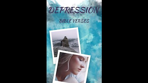 7 Bible verses for DEPRESSION part 2#SHORT// Scriptures for Depression// Depression Motivation