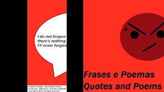 I do not forgive your betrayal, no turning back! [Quotes and Poems]