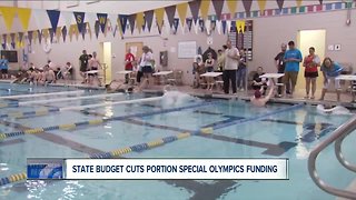 State Budget Cuts portion of Special Olympics Funding