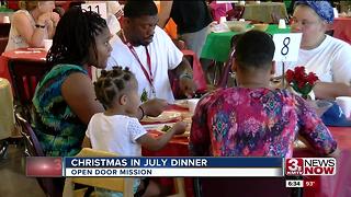 Open Door Mission hosts Christmas in July