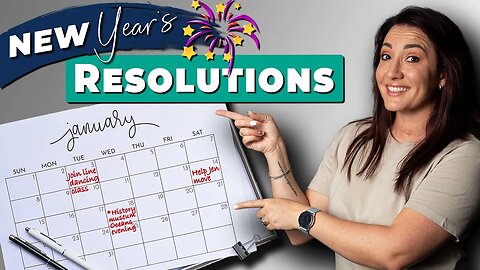 Best NEW YEAR'S RESOLUTIONS for women 2023 || You can do THIS!