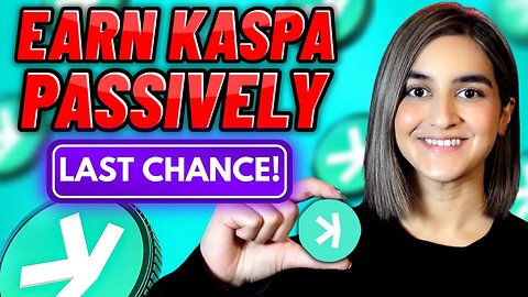 The Easiest Way To Mine KASPA Passively (Only 100 Spots Left!)