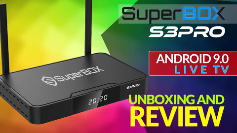 SuperBox S3 Pro Voice Activated 2022 model - Unboxing And Review