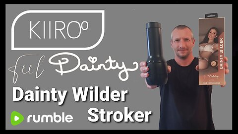 The FeelDainty Stroker From Kiiroo - Dainty Wilder