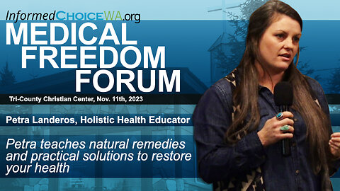 Petra Landeros teaches natural remedies to restore your health