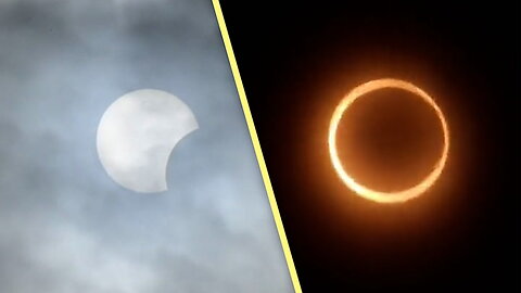 Miss the annular eclipse? Here's what it looked like for those with clear skies