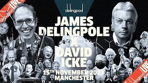 David Icke LIVE on the Delingpod! Get Tickets NOW.