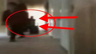 Shadow Person Caught On Camera
