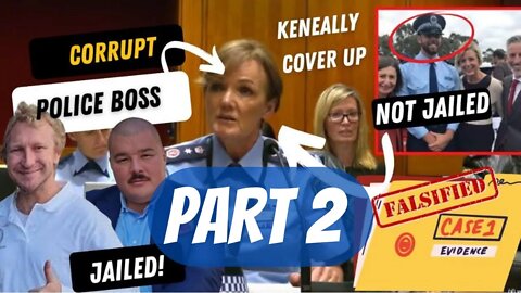 POLICE CORRUPTION SCANDAL: NSW Police Boss Webb & Kristina Keneally's son 2/2