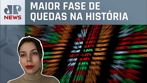 Tombo do Ibovespa não tem fim: 12ª queda seguida: economista Ariane Benedito analisa
