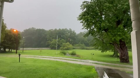 11 Minutes of a Livingston TN Lightning Storm from the front porch. ⚡️